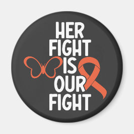 Hennes kamp är vår kamp magnet