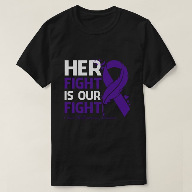Hennes kamp är vår kamp mot MALFORMATION AWAR CHIA T Shirt (Design framsida)