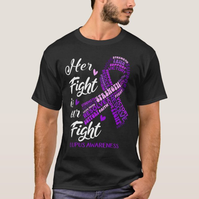 Hennes kamp är vår kamp t shirt (Framsida)
