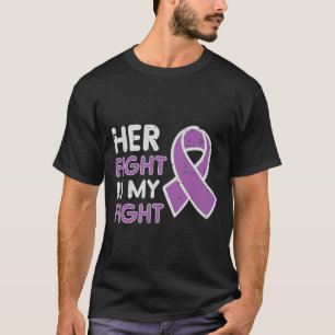 Hennes kamp mot min Domestic Våldsmedvetenhet K T Shirt