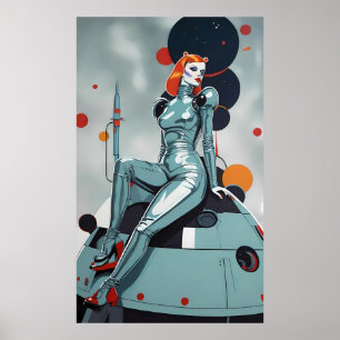 Hennes kapsel, hennes val - Ken Gage Surreal Art Poster