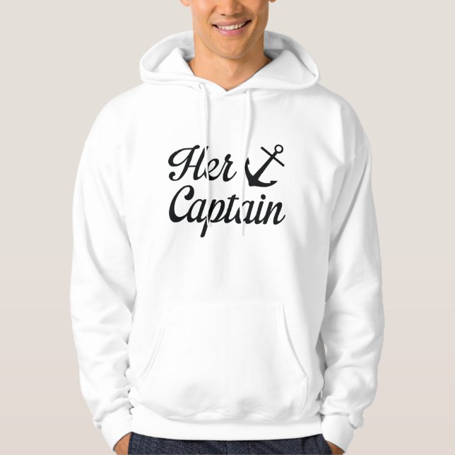 Hennes kapten hoodie (Framsida)