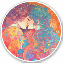 Hennes Kärlek, hennes sätt Klistermärken