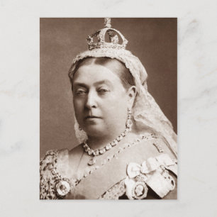 Hennes Kejserliga Majestät Drottning-Empress Victo Vykort