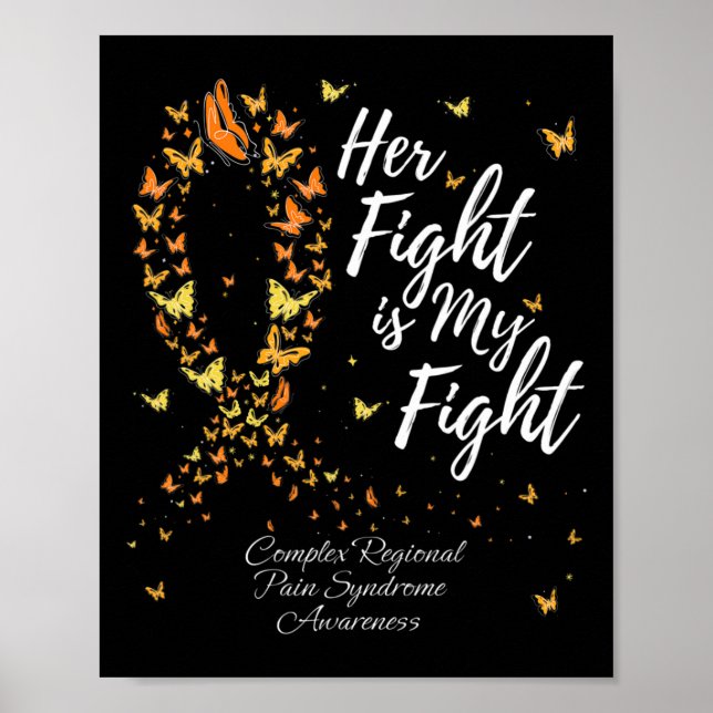 Hennes krigskyrkoster komplex regional smärtsyndro poster (Framsidan)