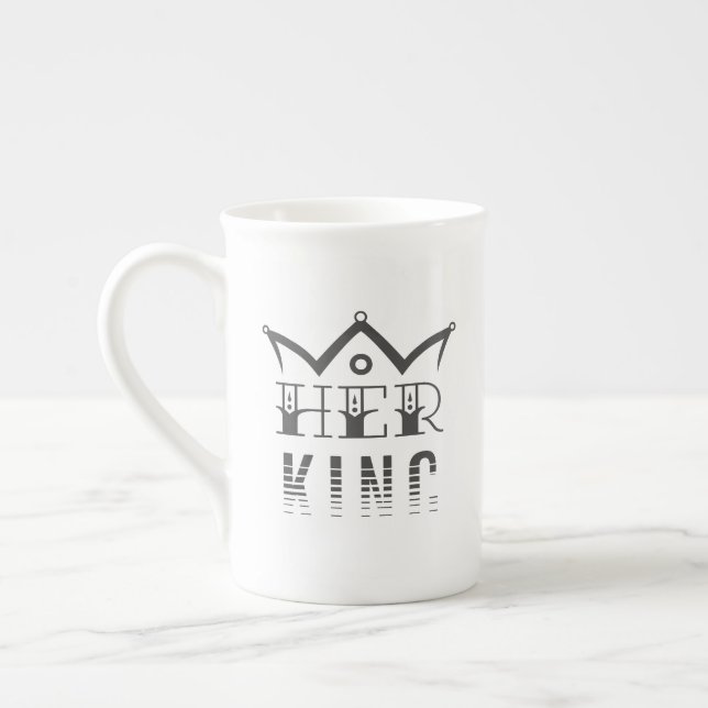 Hennes Kung Benporslin Mugg (Vänster)