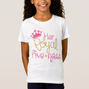 Hennes Kungliga Femårsdag Skjorta T Shirt