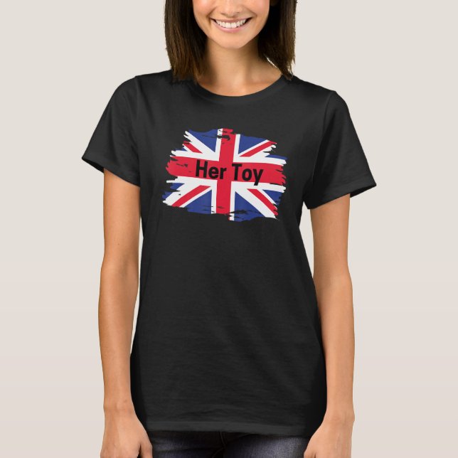 Hennes Leksak Funny Uk Flagga T Shirt (Framsida)