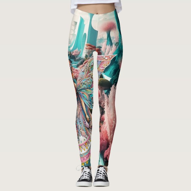Hennes magiska  värld leggings (Framsida)