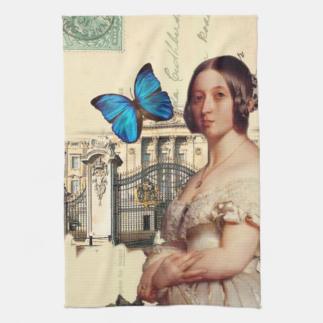 Hennes Majestät drottning Victoria Kökshandduk (Vertikal)