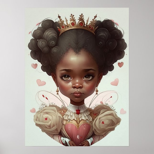 Hennes Majestät, drottningen av Hearts Poster (Framsidan)