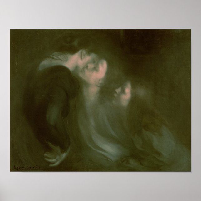 Hennes Mor Kiss, 1890-talet Poster (Framsidan)