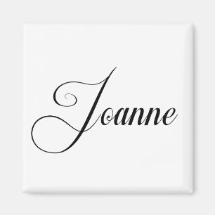 Hennes Namn är Joanne Calligraphy Magnet