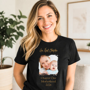 Hennes Nästa Kapitel Mor Mamma Foto T Shirt