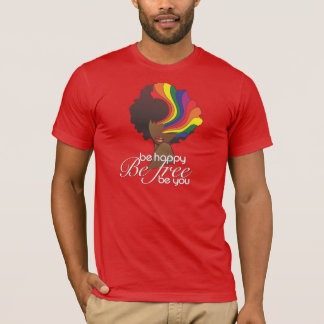 Hennes och hennes var den lyckliga utslagsplatsen tee shirt