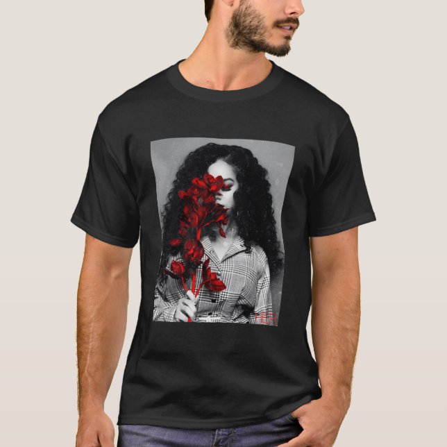 Hennes Officiell Flower T Shirt (Framsida)