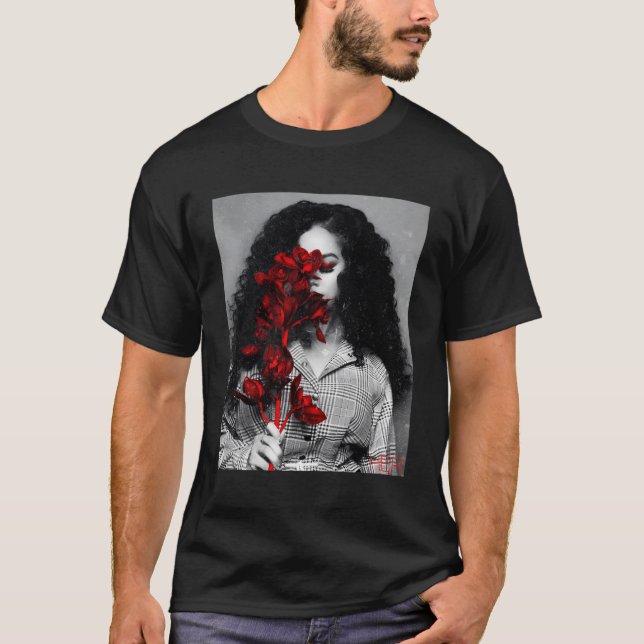 Hennes Officiell Flower T Shirt (Framsida)