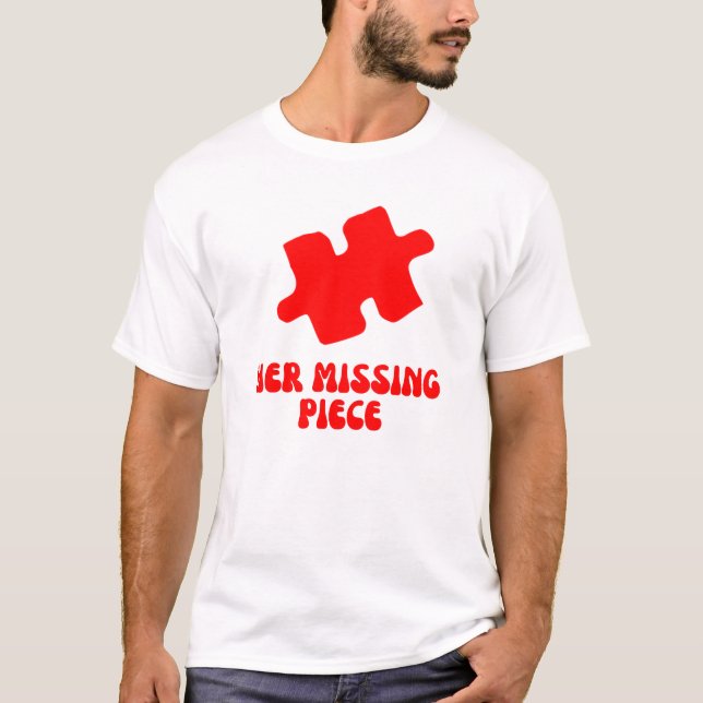 Hennes Perfekt Puzzle - Kärlek & Connection T Shirt (Framsida)