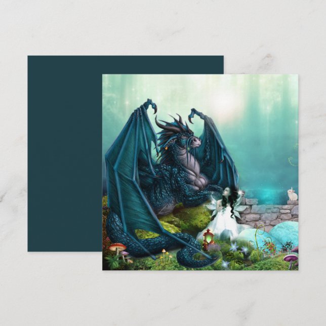 Hennes Pet Fantasy Dragon och Fairy (Fram/baksida)