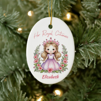 Hennes Royal Cuteness Princess Rosa Julgransprydnad Keramik