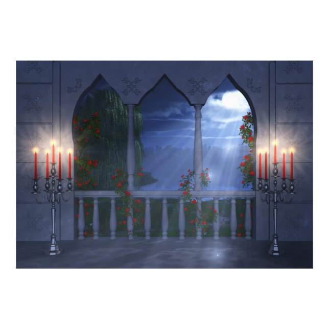 Hennes Silver Mantle Photo Print Fototryck (Framsidan)