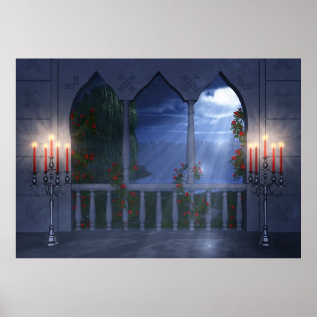 Hennes Silver Mantle Print Poster (Framsidan)