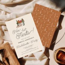 Hennes sista Fiesta Desert Cactus Bachelorette Par