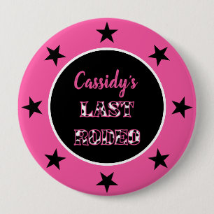 Hennes sista Rodeo Disco Cowgirl Bachelorette Part Knapp