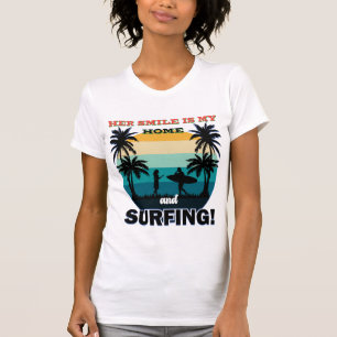 Hennes sjömil är mitt hem och min överlevnad - rom t shirt