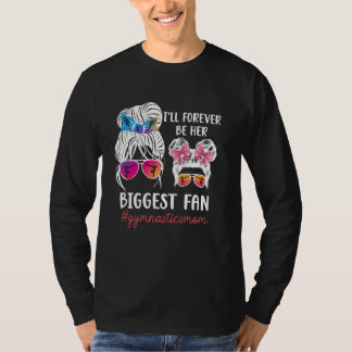 Hennes största Fläkt Gymnastika Mamma i en Gymnast T Shirt