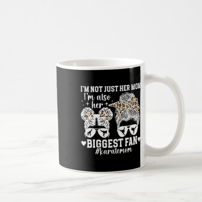 Hennes största Fläkt Karate Mamma Karate Mor Karat Kaffemugg (Höger)