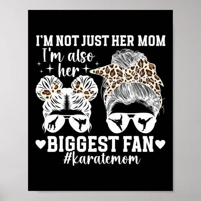 Hennes största Fläkt Karate Mamma Karate Mor Karat Poster (Framsidan)