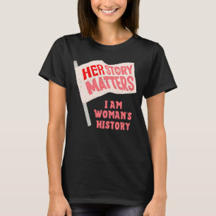 HENNES STORY MATTERS FLAGGA Jag är kvinnans histor T Shirt
