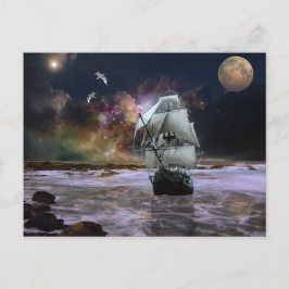 Hennes styrande stjärna.. vykort