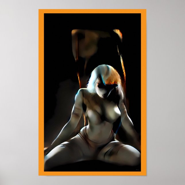 Hennes Tiger Rand Poster (Framsidan)