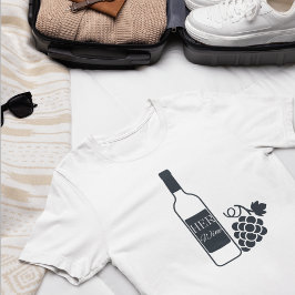Hennes Vin, till exempel make/maka, Roligt, enkel  T Shirt