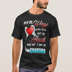 Hennes Vingar var Redo, men mitt hjärta var inte j T Shirt