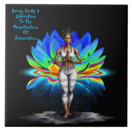 Hennes visdomsbefrielsebricka kakelplatta