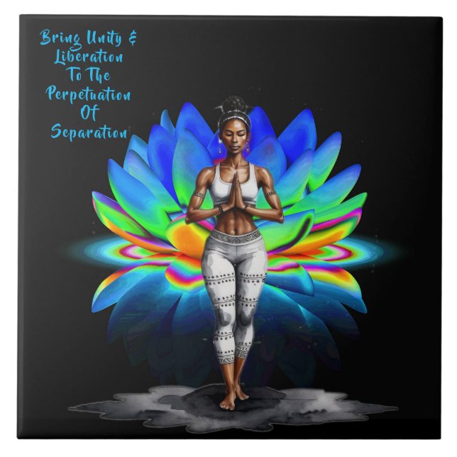 Hennes visdomsbefrielsebricka kakelplatta (Framsidan)