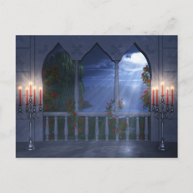 Hennes vykort för Silver Mantle (Framsida)