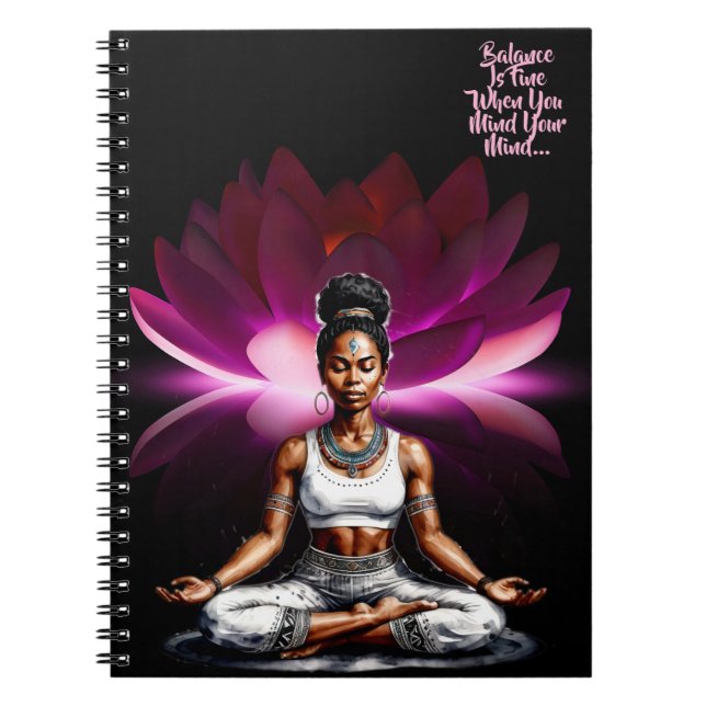 Hennes Wisdom Balance Anteckningsbok (Framsidan)