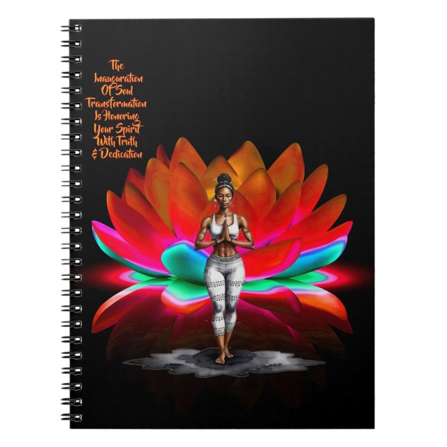 Hennes Wisdom-installation av fotopatbok i Spiral Anteckningsbok (Framsidan)