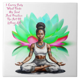 Hennes Wisdom Soul Food Ceramic Tile Kakelplatta