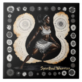 Hennes Wisdom Warrior Ceramic Tile Kakelplatta