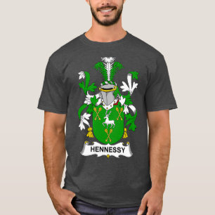 Hennessy Jackar om Arm Family Crest T Shirt