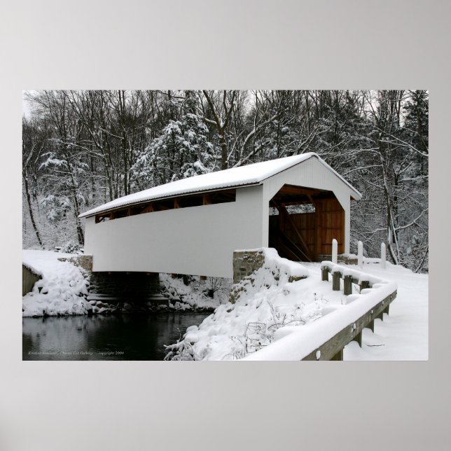 Henninger Covered Bridge Poster (Framsidan)