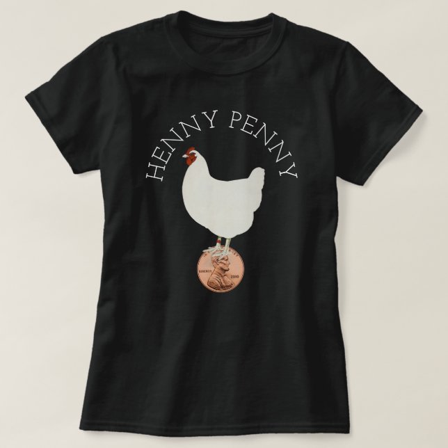 Henny encentmynt tee shirt (Design framsida)