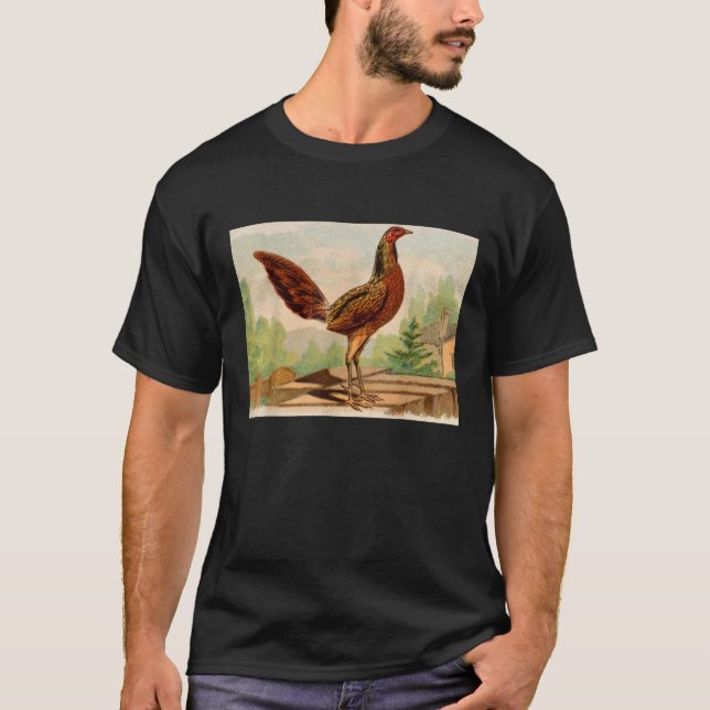 Henny Game Chicken Hennie Gamefowl Tupp Kärlek Sh T Shirt (Framsida)