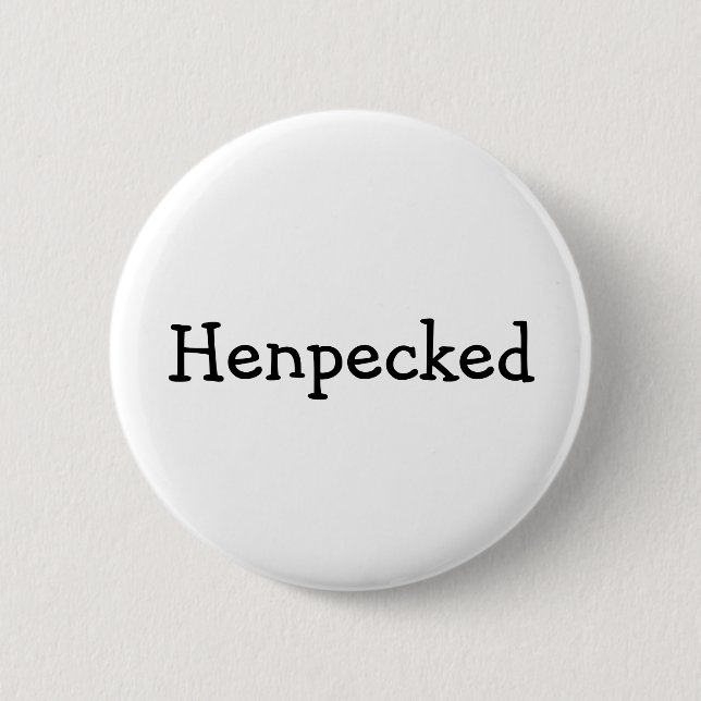 Henpecked Knapp (Framsida)