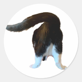 Henri Butt Sticker Runt Klistermärke